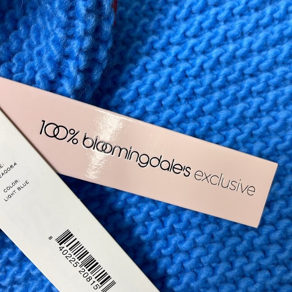 NEW AQUA Blue Hat with Cherries - Picture 5 of 6